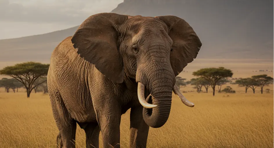 Rhinos out in the wild