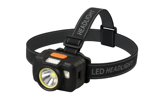 Heavy-Duty 3xT6 Rechargeable LED Headlamp